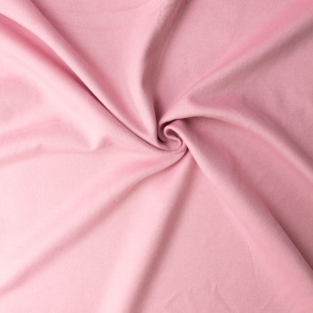 Powder Pink Double Faced Pure Cashmere Coating from Piacenza #32792 Fabric By The Yard - Wide shot