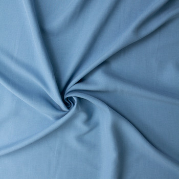 Sky Blue Tencel Linen #32840 Fabric By The Yard - Wide shot