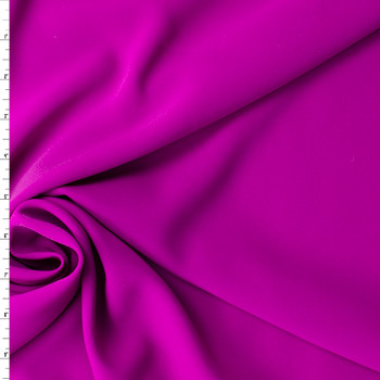 Berry Brushed Blouse Weight Stretch Poly/Viscose Twill #32860 Fabric By The Yard