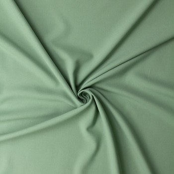 Sage GReen Viscose/Poly Stretch Double Cloth Suiting #32864 Fabric By The Yard - Wide shot