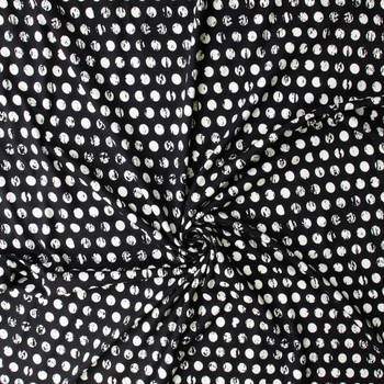 Dotted Boulevard Stretch Cotton Jersey Knit from Art Gallery Fabrics #32886 Fabric By The Yard - Wide shot