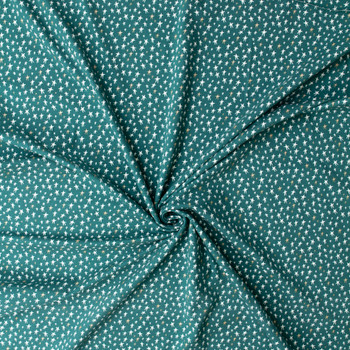 Midnight Wishes Stretch Cotton Jersey Knit from Art Gallery Fabrics #32902 Fabric By The Yard - Wide shot