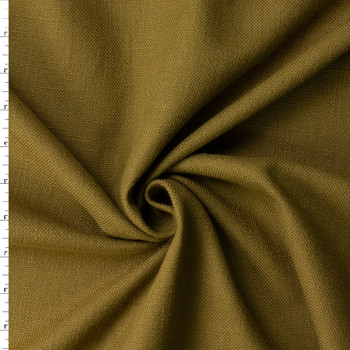Antique Olive 10.9oz. Slubby Cotton Duck #32952 Fabric By The Yard