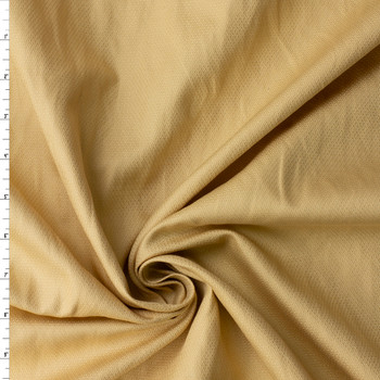 Golden Tan Micro Geometric Cotton Jaquard #33057 Fabric By The Yard