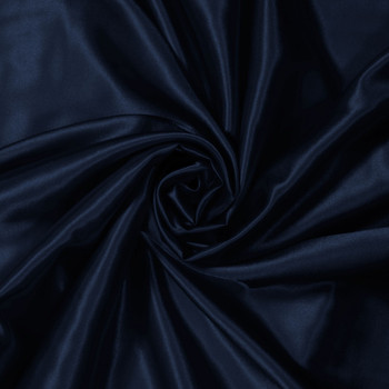 Navy Blue Charmeuse Satin