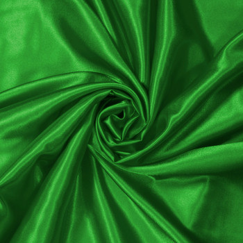 Flag Green Charmeuse Satin