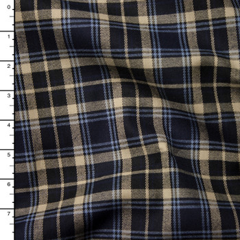 Navy and Tan Carhartt Flannel Navy and Tan Carhartt Flannel