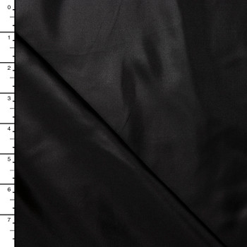 Black Poly Habotai Lining