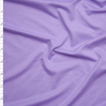 Lavender Double Brushed Poly Spandex Knit Fabric By The Yard