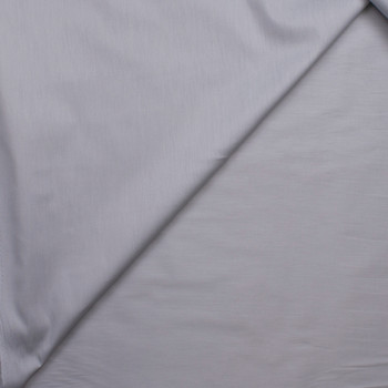 Light Grey Stretch Cotton Broadcloth Fabric By The Yard - Wide shot