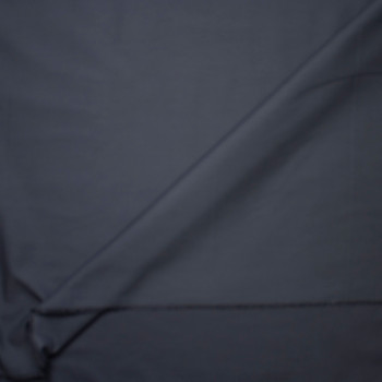 Solid Charcoal Midweight Cotton Twill Fabric By The Yard - Wide shot