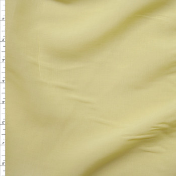 Baby Yellow Rayon Challis Fabric By The Yard