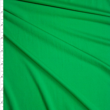 Bright Green Double Brushed Poly/Spandex Knit Fabric By The Yard