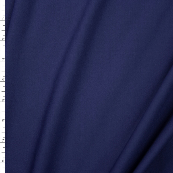 Navy Midweight Stretch Athletic Knit Fabric By The Yard