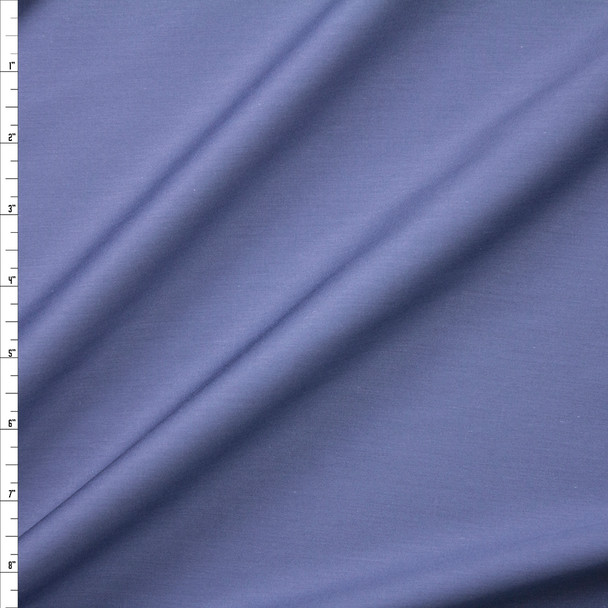 Slate Shirting Weight Cotton Sateen Fabric By The Yard