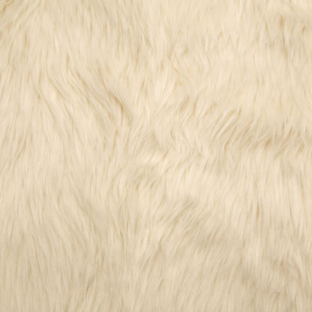 Ivory Shag Faux Fur