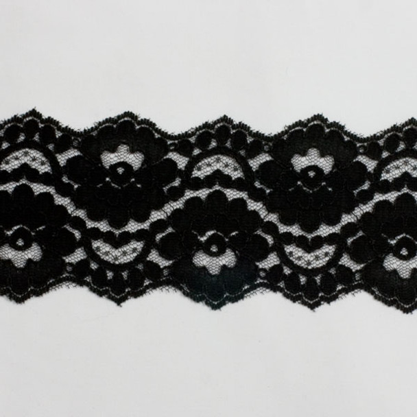 Black 3" Lace Trim