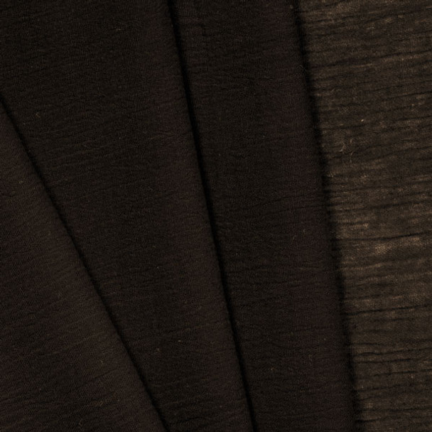 Brown Cotton Gauze Fabric