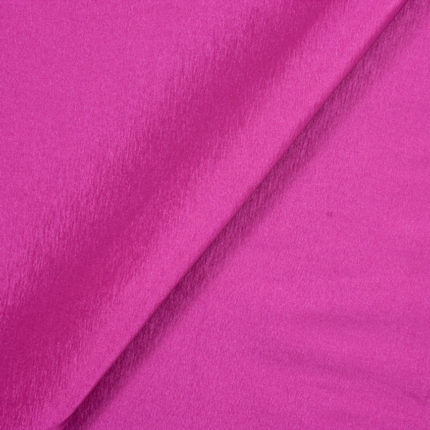 Hot Pink Stretch Taffeta Fabric