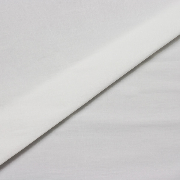 White Stretch Taffeta Fabric