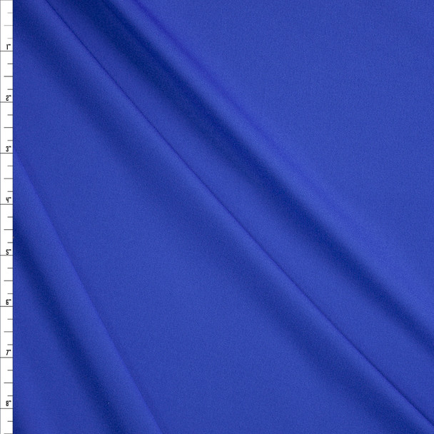 Royal Blue Stretch Midweight Athletic Knit Fabric By The Yard