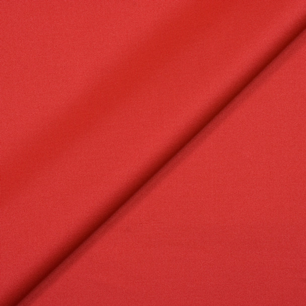 Red Techno Knit Fabric