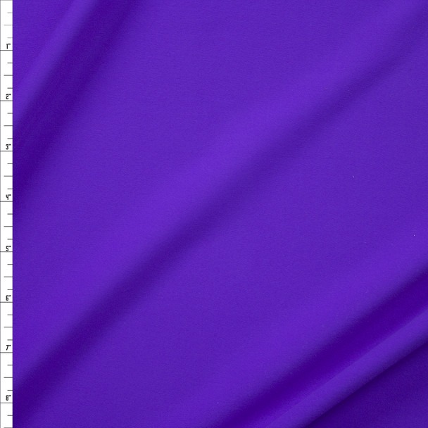 Purple Heavyweight Nylon/Spandex Athletic Knit Fabric By The Yard