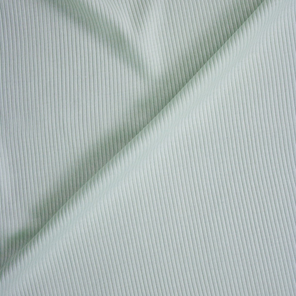 Pale Mint Lightweight Modal Rib Knit Fabric By The Yard