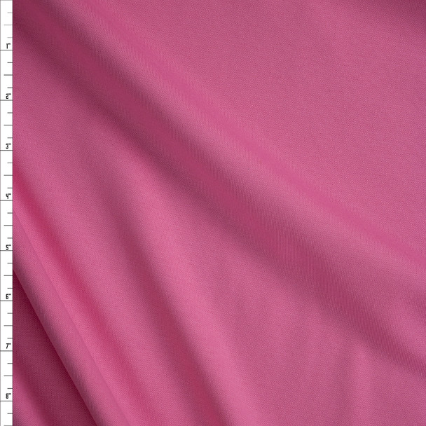 Princess Pink Extra Wide Micro Rib Knit Fabric By The Yard