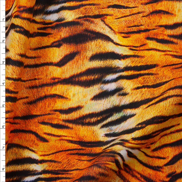 Animal Kingdom Wild Tiger Cotton Lawn from Robert Kaufman Fabric By The Yard