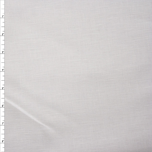 Offwhite Heavyweight Designer Linen Fabric By The Yard