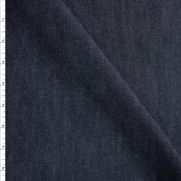Indigo Designer Stretch Denim #25539 Fabric By The Yard
