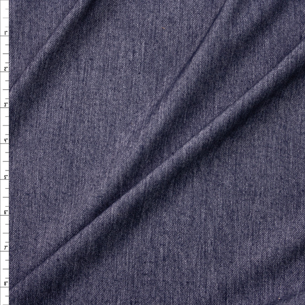 Indigo Denim Look Jersey Knit #25588 Fabric By The Yard
