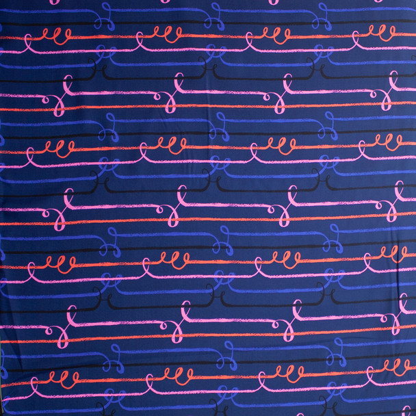 Cali Fabrics Honeymoon 2024 Rayon Challis from Cotton + Steel Fabric by