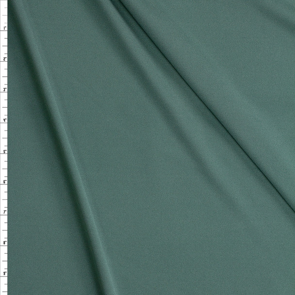 Olive Green Moisture Wicking Athletic Knit Fabric By The Yard