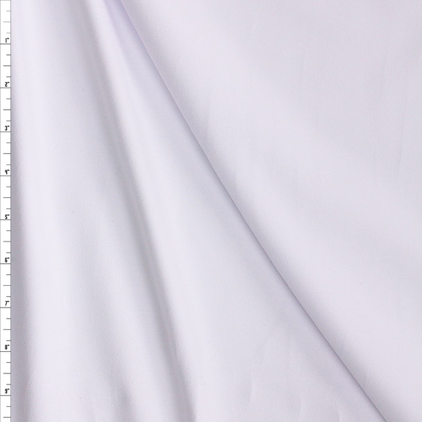 White Brushed Athletic Knit #26261 Fabric By The Yard