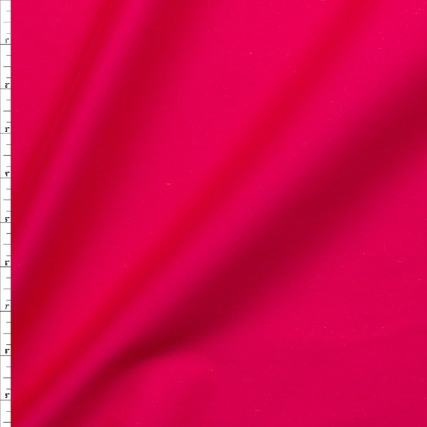 Hot Pink Stretch Cotton Sateen #26442 Fabric By The Yard