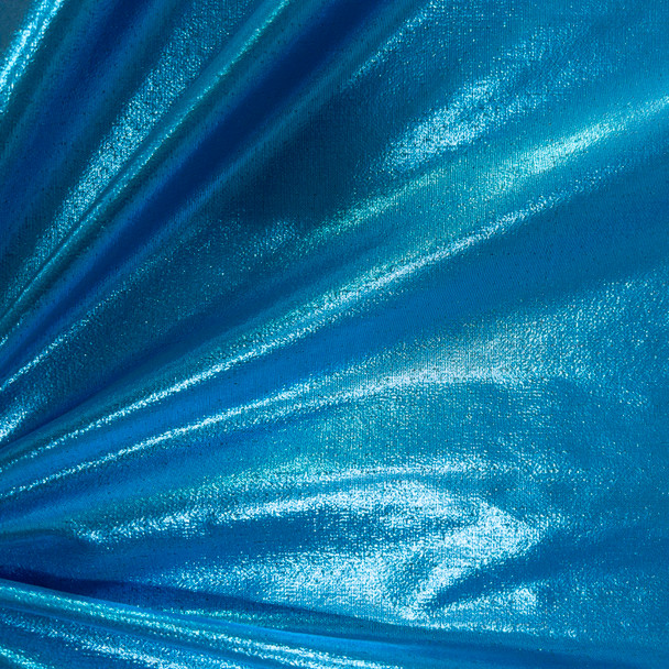 Turquoise Tissue Lame