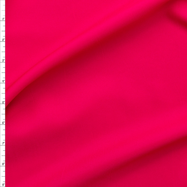 Hot Pink Polyester Pongee Fabric By The Yard