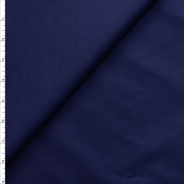 Navy Blue Poly/Cotton Broadcloth #26820 Fabric By The Yard