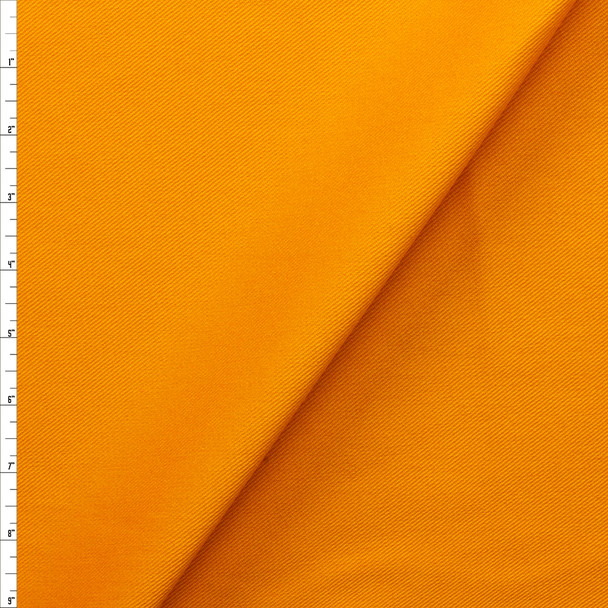 Goldenrod 10 oz. Cotton Bull Denim Fabric By The Yard