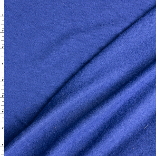 Royal Blue Modal/Spandex Sweatshirt Fleece #27157 Fabric By The Yard