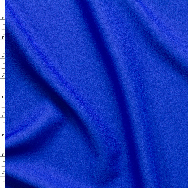 Royal Blue 45” Wonder Crepe Fabric By The Yard