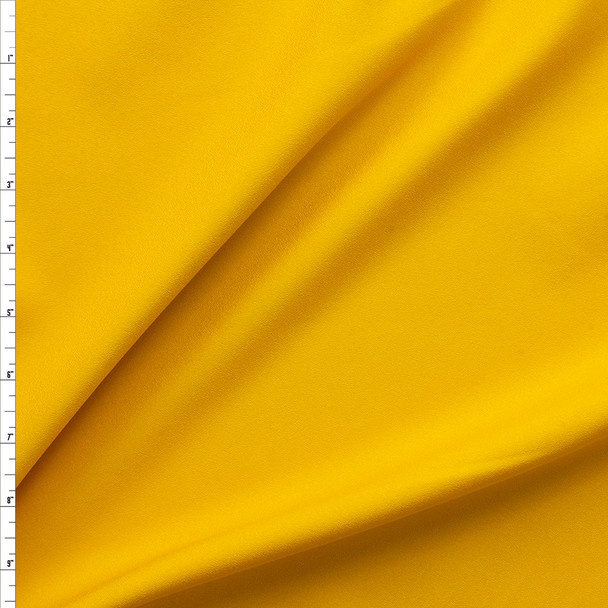 Yellow 60” Wonder Crepe Fabric By The Yard