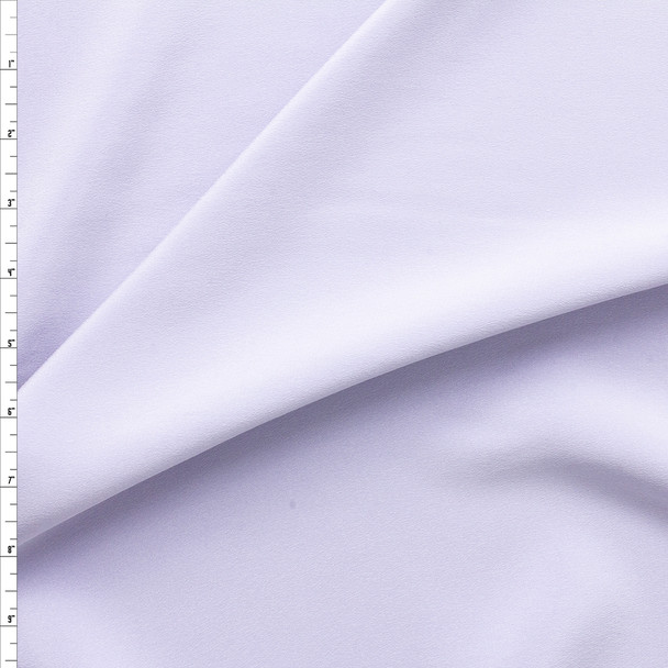 Lavender Stretch Midweight Silk Crepe De Chine Fabric By The Yard