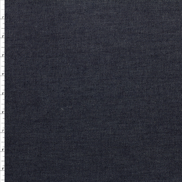 Dark Indigo Stretch Denim #27378 Fabric By The Yard