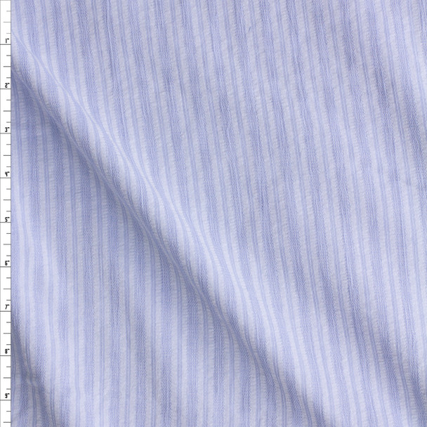 Blue Cote D’azur Seersucker By Robert Kaufman Fabric By The Yard