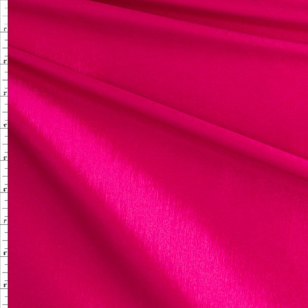 Hot Pink Stretch Taffeta #27577 Fabric By The Yard