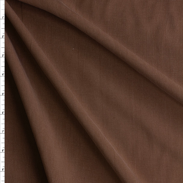Brown Tencel Challis #27585 Fabric By The Yard