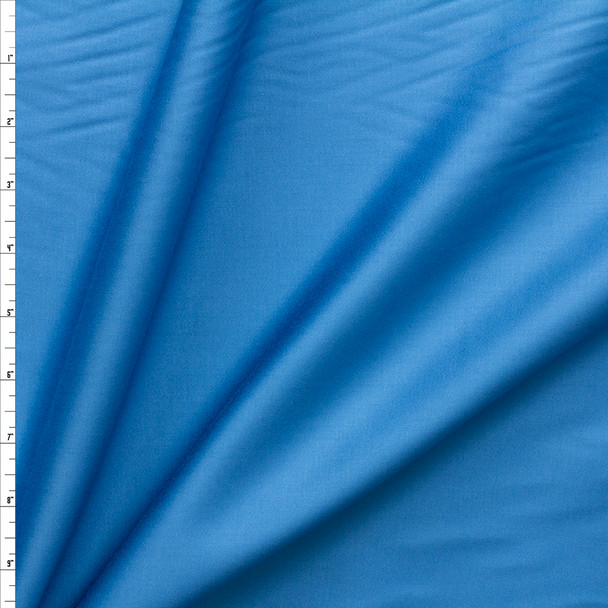 Blue Cotton Sateen #27597 Fabric By The Yard